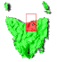 Tasmania map